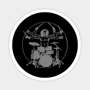 Leonardo da vinci drummer Magnet